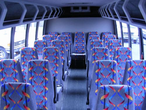 Overland Park 15-35 Passenger Minibuses Interior