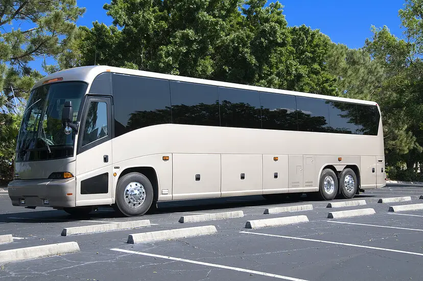 Overland Park 50 Passenger Charter Bus
