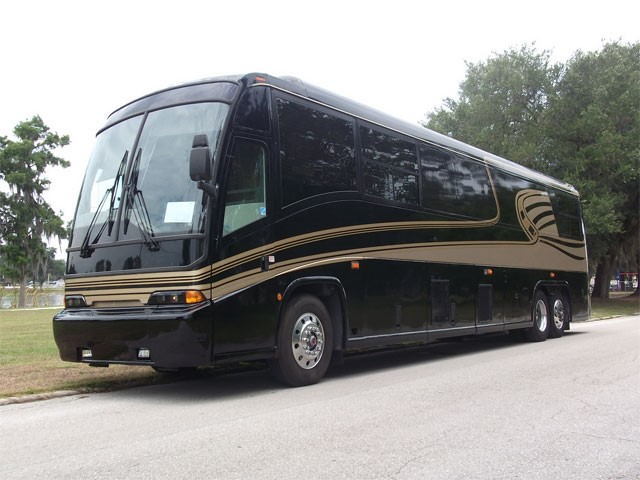 Overland Park 56 Passenger Charter Bus