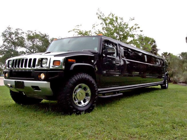 Overland Park Black Hummer Limo