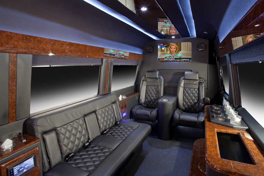 Overland Park Limo Style Sprinter Bus