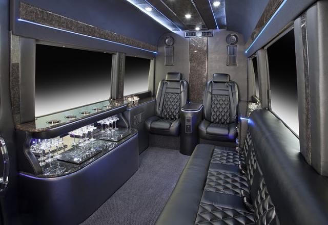 Overland Park Limo Style Sprinter Van