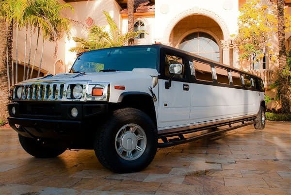 Overland Park White Hummer Limo